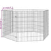 6-panel Rabbit Cage 54x60 Cm Galvanised Iron Oiopit