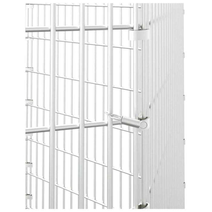 6-panel Rabbit Cage 54x80 Cm Galvanised Iron Oiopii