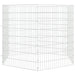 6-panel Rabbit Cage 54x80 Cm Galvanised Iron Oiopii