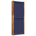 6-panel Room Divider Dark Blue 420x180 Cm Abbttlx