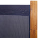 6-panel Room Divider Dark Blue 420x180 Cm Abbttlx