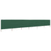 6-panel Wind Screen Fabric 800x160 Cm Green Aiono