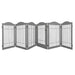 6 Panels Pet Dog Playpen Puppy Exercise Cage Enclosure