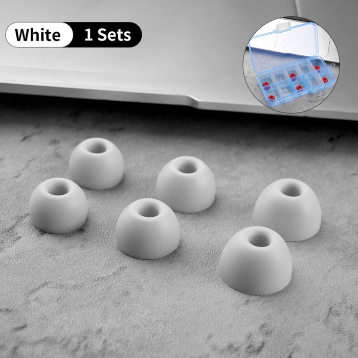 6 Pcs Anti-slip Silicone Ear Tips For Beats Fit Pro