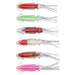 6 Piece Colourful Octopus Fake Bait Set 12cm/15cm