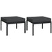 6 Piece Garden Lounge Set With Grey Cushions Steel Tonikpo