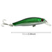 6 Piece Minnow Fishing Lure Set 8.5cm 8.9g