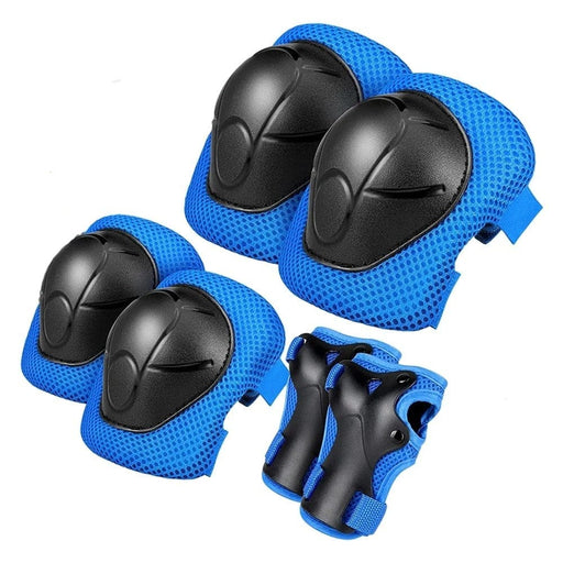 6 Pcs Protective Gear Set Knee Elbow Pads Wrist Guard