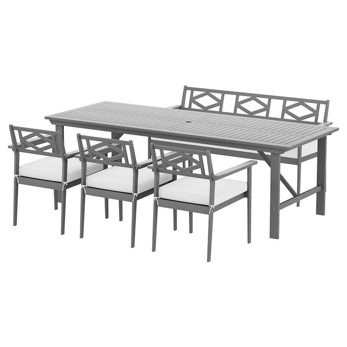 6-seater Outdoor Furniture Dining Chairs Table Patio Garden