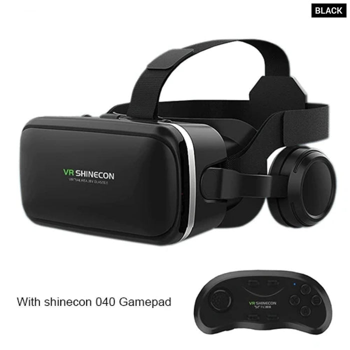 6.0 Version 3d Virtual Reality Stereo Helmet Vr Headset