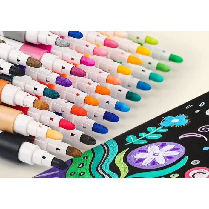 60 Piece Acrylic Paint Marker Set