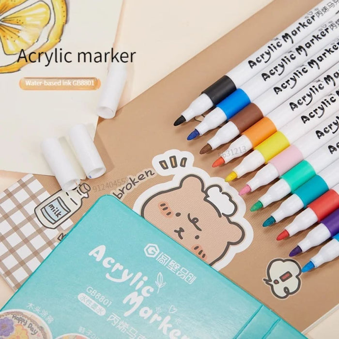 60 Piece Acrylic Paint Marker Set