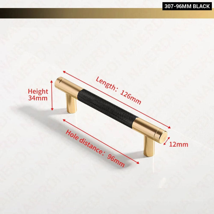 600mm Gray Gold Aluminum Cabinet Handle For Kitchen Wardrobe