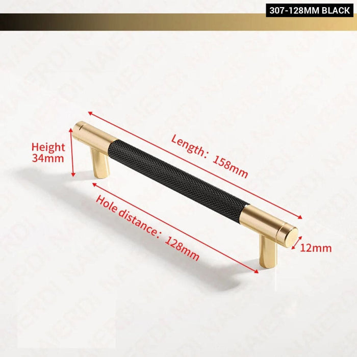 600mm Gray Gold Aluminum Cabinet Handle For Kitchen Wardrobe