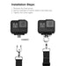 60cm Detachable Long Neck Strap Lanyard Sling For Gopro