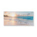 60cmx120cm Ocean And Beach White Frame Canvas