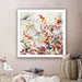 60cmx60cm Coming Spring Square Size White Frame Canvas Wall