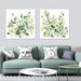 60cmx60cm Sage Garden By Carol Robinson 2 Sets White Frame