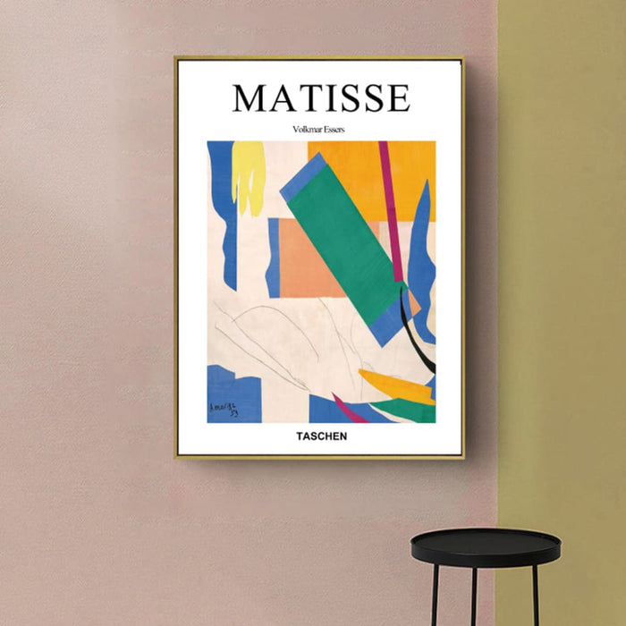 60cmx90cm Abstract Colour By Henri Matisse Gold Frame