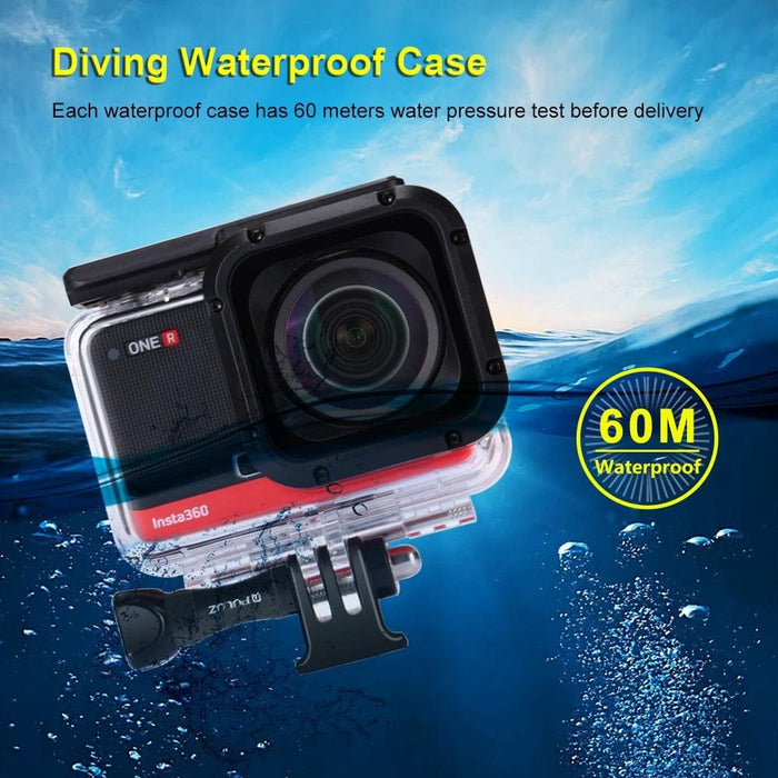 60m Underwater Depth Diving Case Waterproof Camera Housing