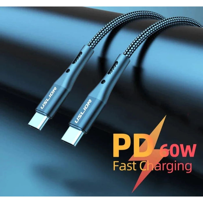 60w Usb c To Cable For Xiaomi Poco F3 Plus Mi 12/11 Pro