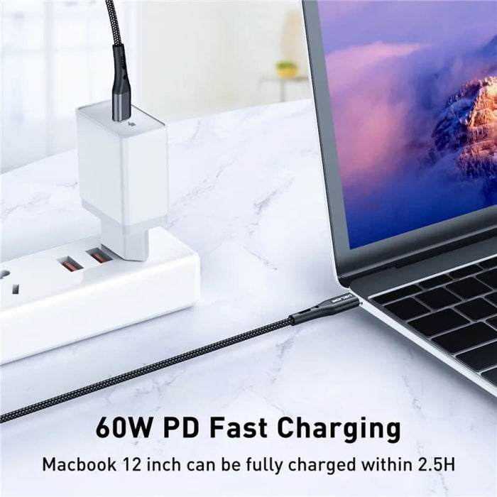 60w Usb c To Cable For Xiaomi Poco F3 Plus Mi 12/11 Pro