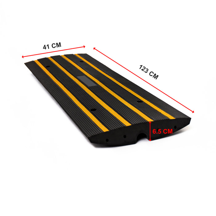 Car Driveway Curb Ramp Rubber 10 000 Kg Industrial Capacity