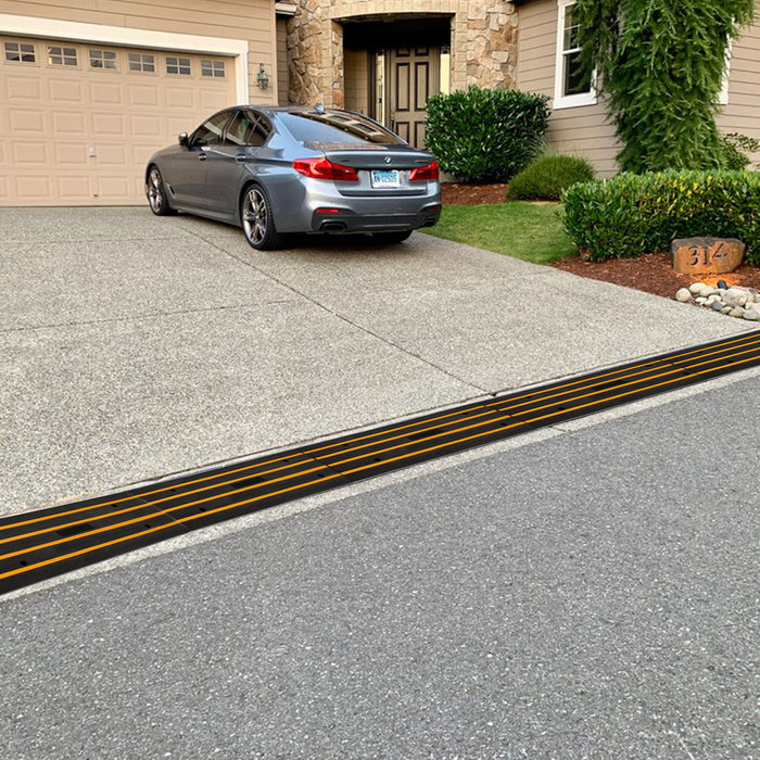 Car Driveway Curb Ramp Rubber 10 000 Kg Industrial Capacity