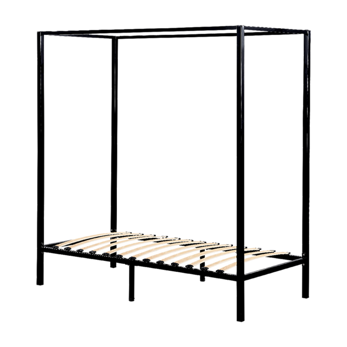 4 Four Poster Single Bed Frame