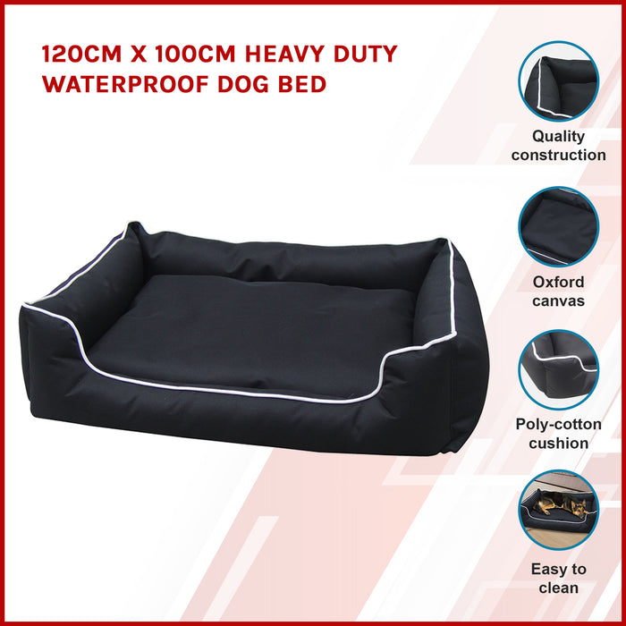 Heavy Duty Waterproof Dog Bed - Extra Large