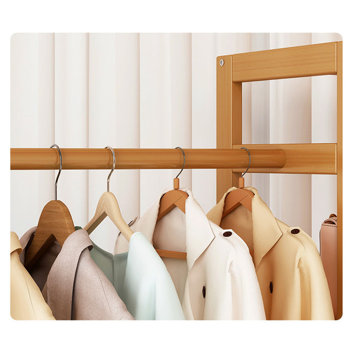 70cm Clothes Rack Stand Storage Shelves Modern Coat Tree