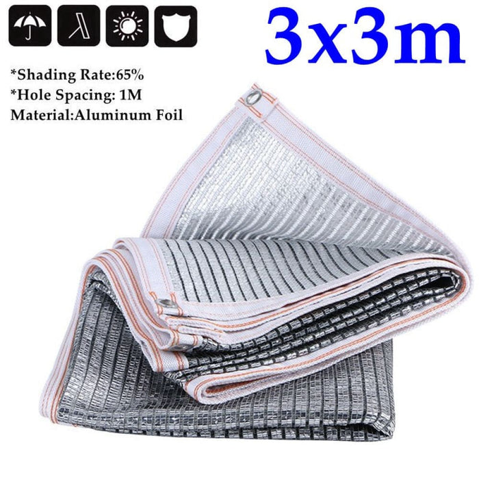 65% Aluminum Foil Sun Shading Cloth Cooling Sail Garden