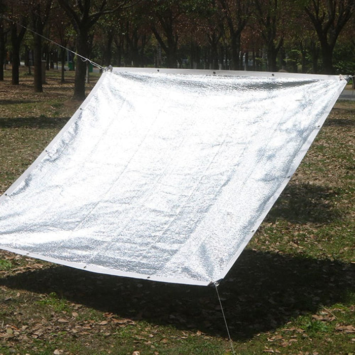 65% Aluminum Foil Sunshade Net Balcony Garden Rooftop Nets