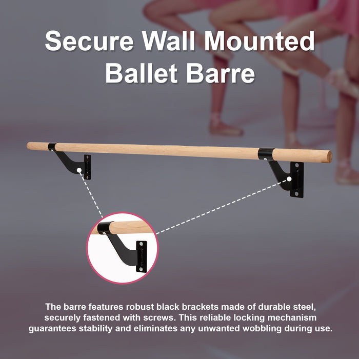 Wall Mounted Ballet Barre