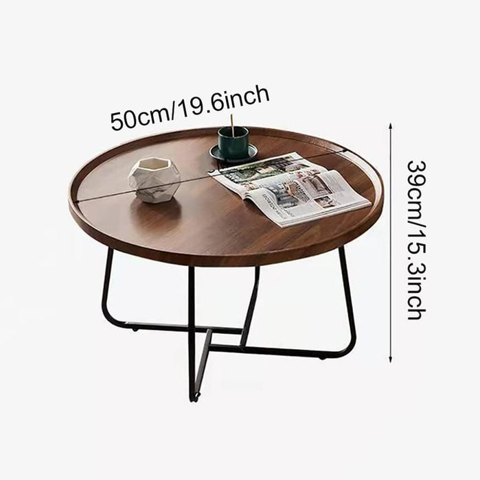 Side Table for Living Room Round Coffee Table