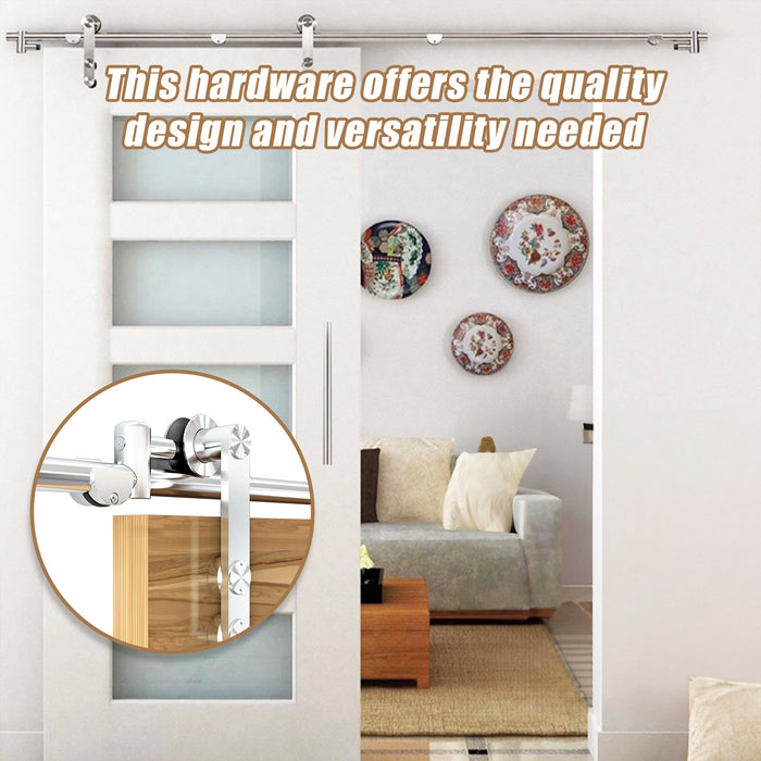 Sliding Barn Door Hardware Stainless Steel