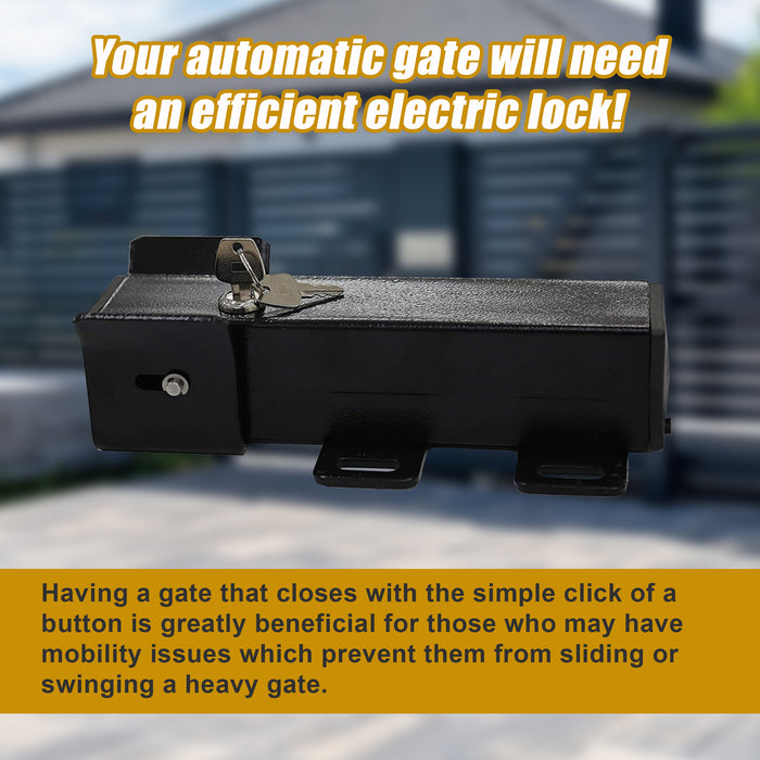 Electric Lock for Swing Gate