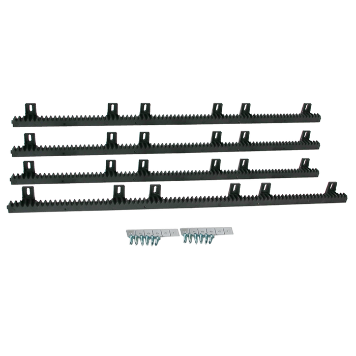 Sliding Gate Hardware Accessories Kit - 4m Gear Rack Track