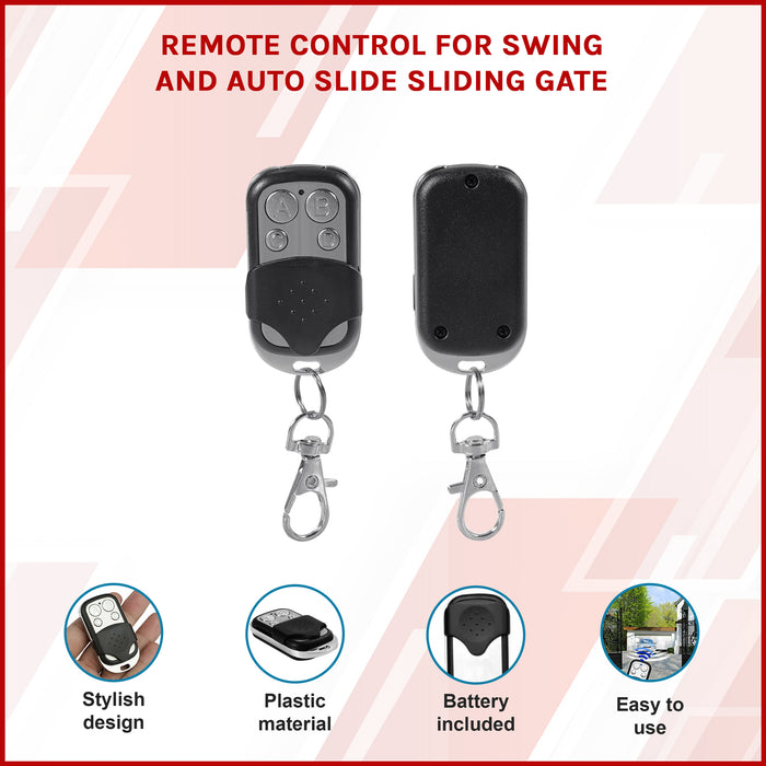 Remote Control for Automatic Gates