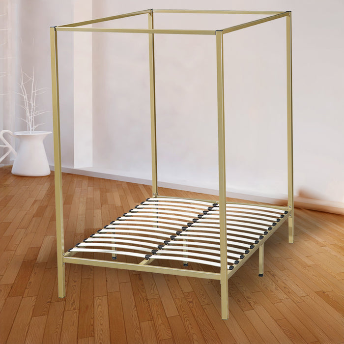 4 Four Poster Double Bed Frame