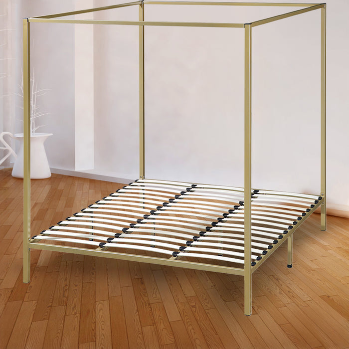 4 Four Poster King Bed Frame