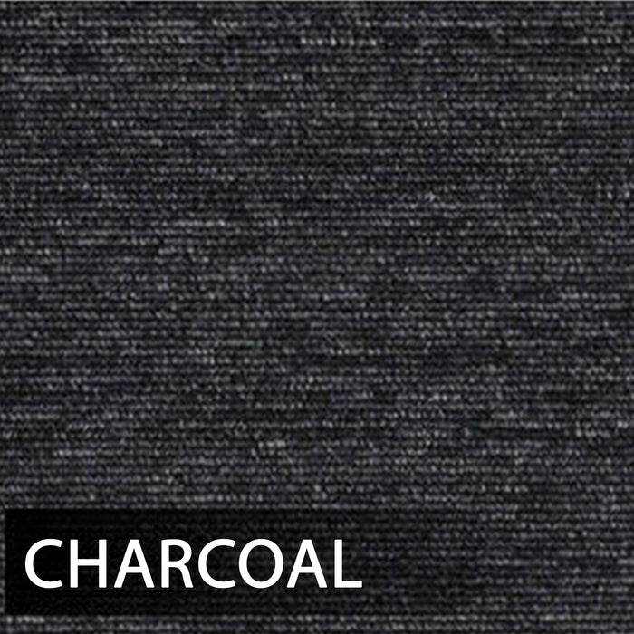 5m2 Box of Premium Carpet Tiles Commercial Domestic Office Heavy Use Flooring Charcoal