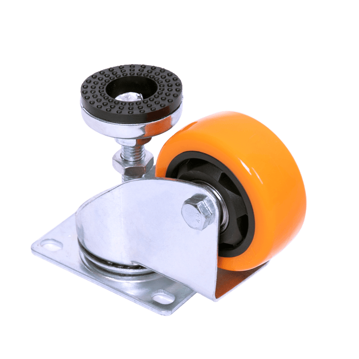 Leveling Casters Swivel Wheels Set of 4 360 kg Total Load Capacity