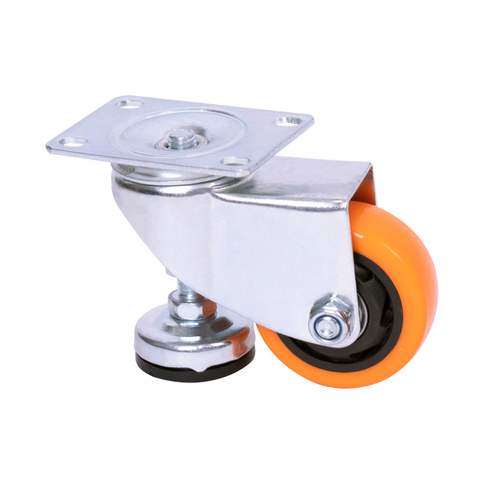 Leveling Casters Swivel Wheels Set of 4 360 kg Total Load Capacity