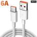 6a Fast Charge Usb c Cable for Xiaomi Iphone 15 Pro