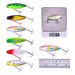 6cm 6.5g Long Distance Floating Lead False Lure 6 Colours