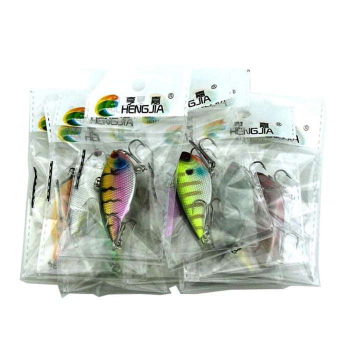 6cm Plastic Vib Lure With Sound Beads 10g