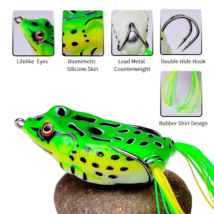 6cm Soft Bait For Road Lure 13g Fake With Thunder Frog