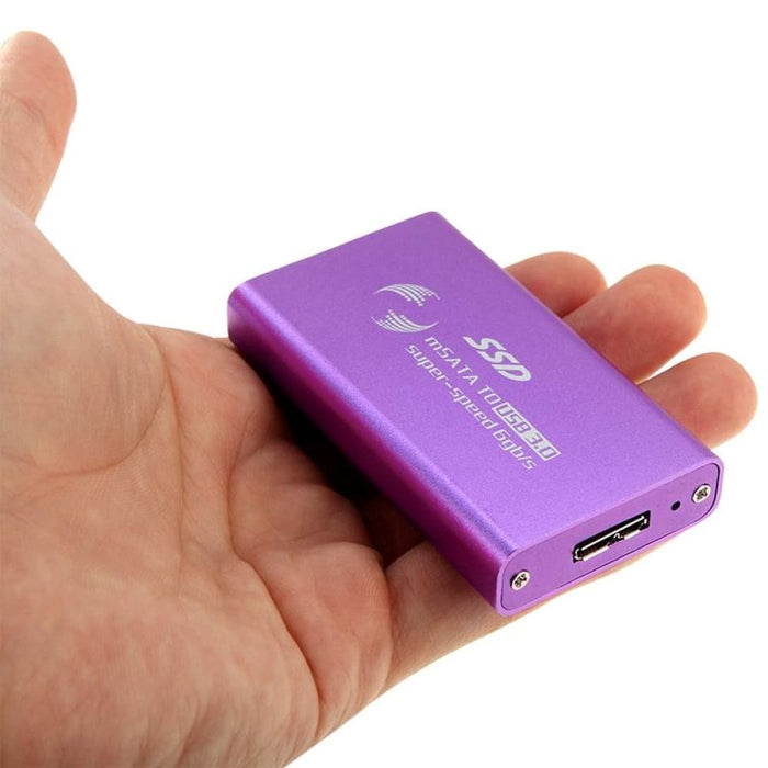 6gb/s Msata Ssd To Usb 3.0 Hdd Case