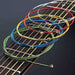 6pcs Set Acoustic Guitar Strings Rainbow Colourful